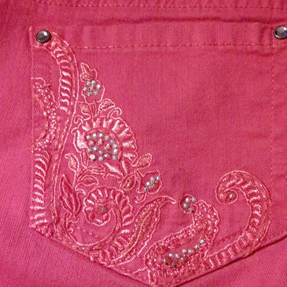 WEEKEND Dark Pink Pants - Sparkly Pockets